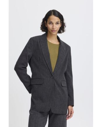 B.young Dame Blazer Bydanta - Black Melange