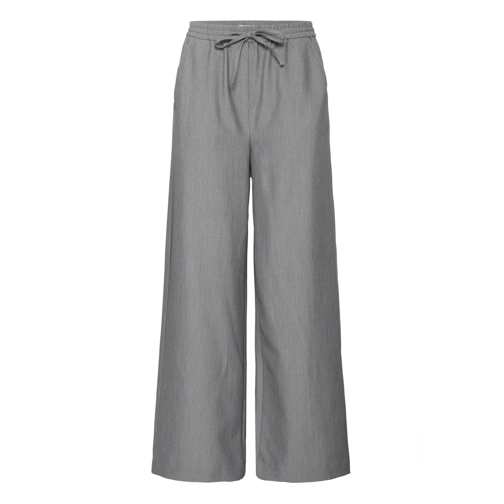 B.young Dame Bukser Bydanta - Grey Melange