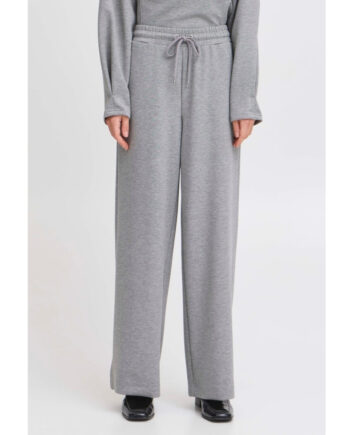 B.young Dame Bukser Bypusti - Mid Grey Melange