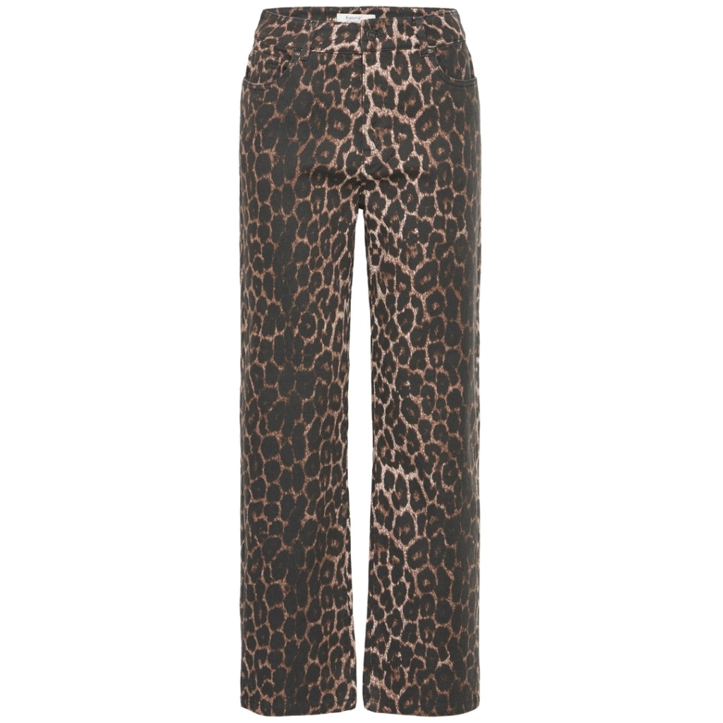 B.young Dame Jeans Bykenna - Denim Leopard Mix
