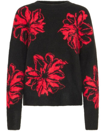 B.young Dame Sweater Byomea - Black Mix