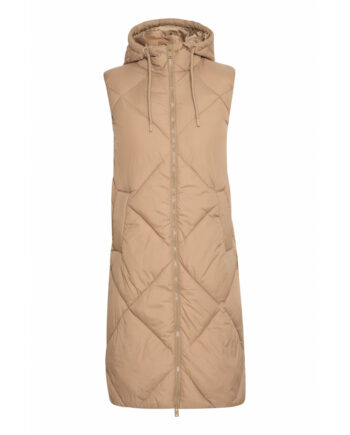 B.young Dame Vest Bybomina - Sepia Tint