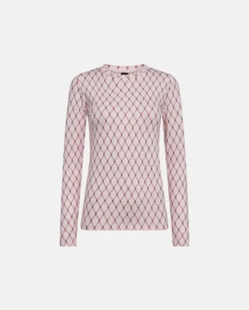 Bluse "logo" | Polyester | Rosa
