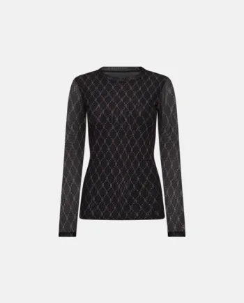 Bluse "mesh" | Sort