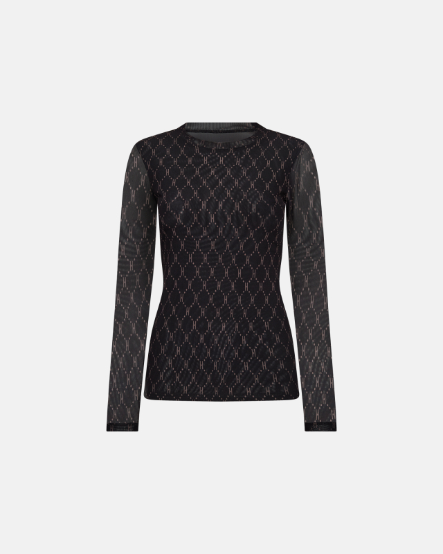 Bluse "mesh" | Sort