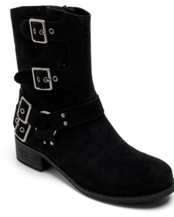 Celine Dame Bikerstøvler 9635a - Black