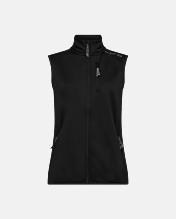 Fleece Vest | Polyester | Sort
