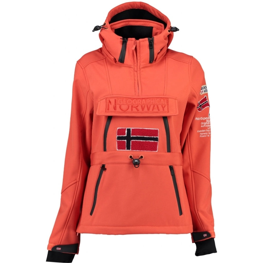 Geographical Norway Softshell Dame Tulbeuse - Corail