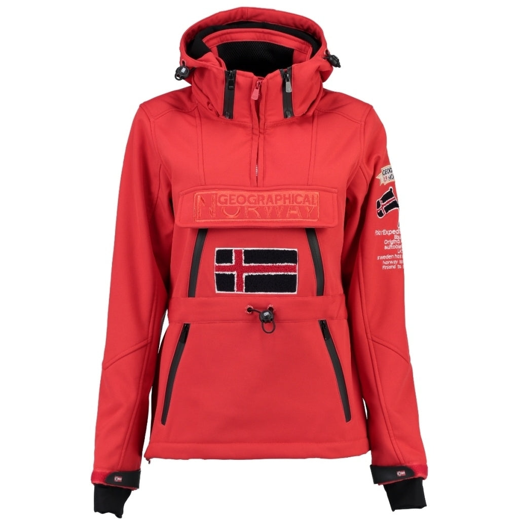 Geographical Norway Softshell Dame Tulbeuse - Red