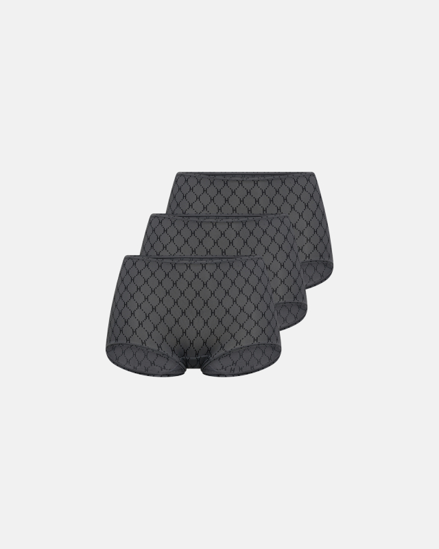 Hipster "logo" 3-pak | Grå