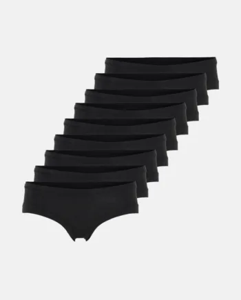Hipster 9-pak | Bambusviskose | Sort