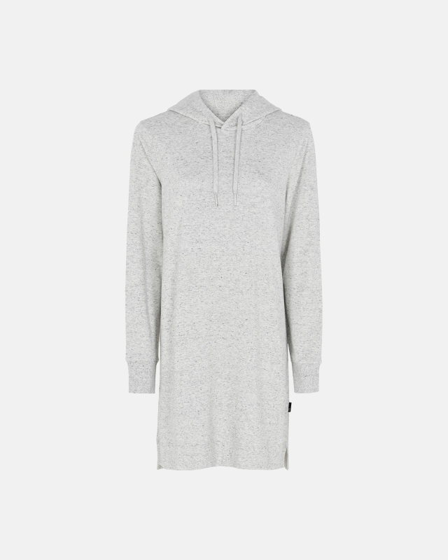 Hoodie Dress | Bambusviskose | Lys Grå
