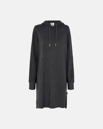Hoodie Dress | Bambusviskose | Mørk Grå