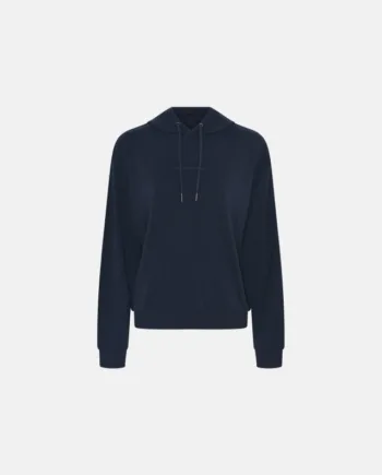 Hoodie Med Logo | Bambusviskose | Navy