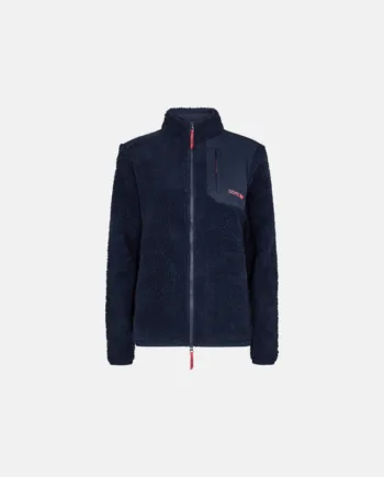Jakke  Quot Teddy Fleece Quot    Polyester   Navy
