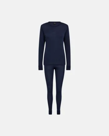 Langt Undertøjssæt | 100% Uld | Navy