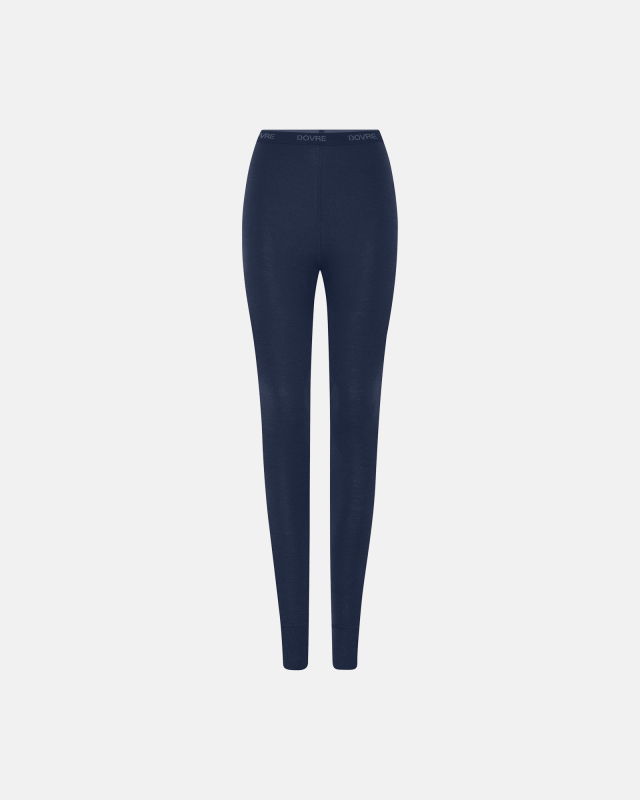 Leggings | 100% Merino Uld | Navy