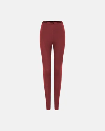 Leggings | 100% Merino Uld | Rød