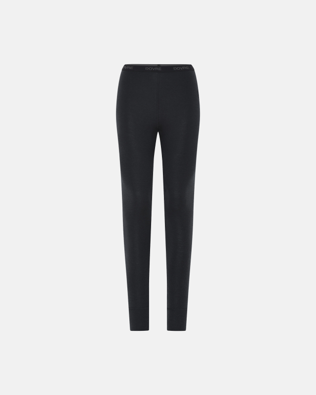 Leggings | 100% Merino Uld | Sort