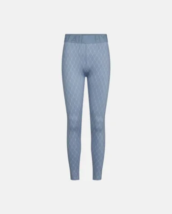 Leggings "logo" | Polyester | Blå