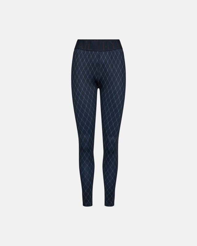 Leggings "logo" | Polyester | Navy