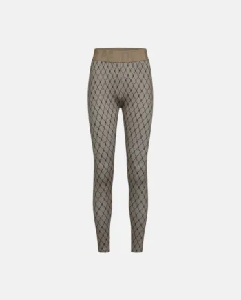 Leggings "logo" | Polyester | Sand
