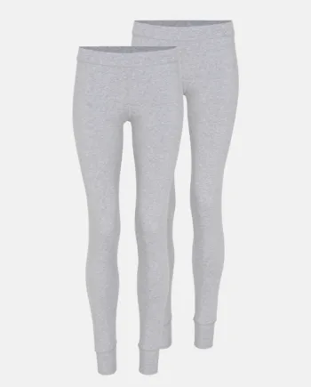 Leggings 2-pak | Bambusviskose | Grå