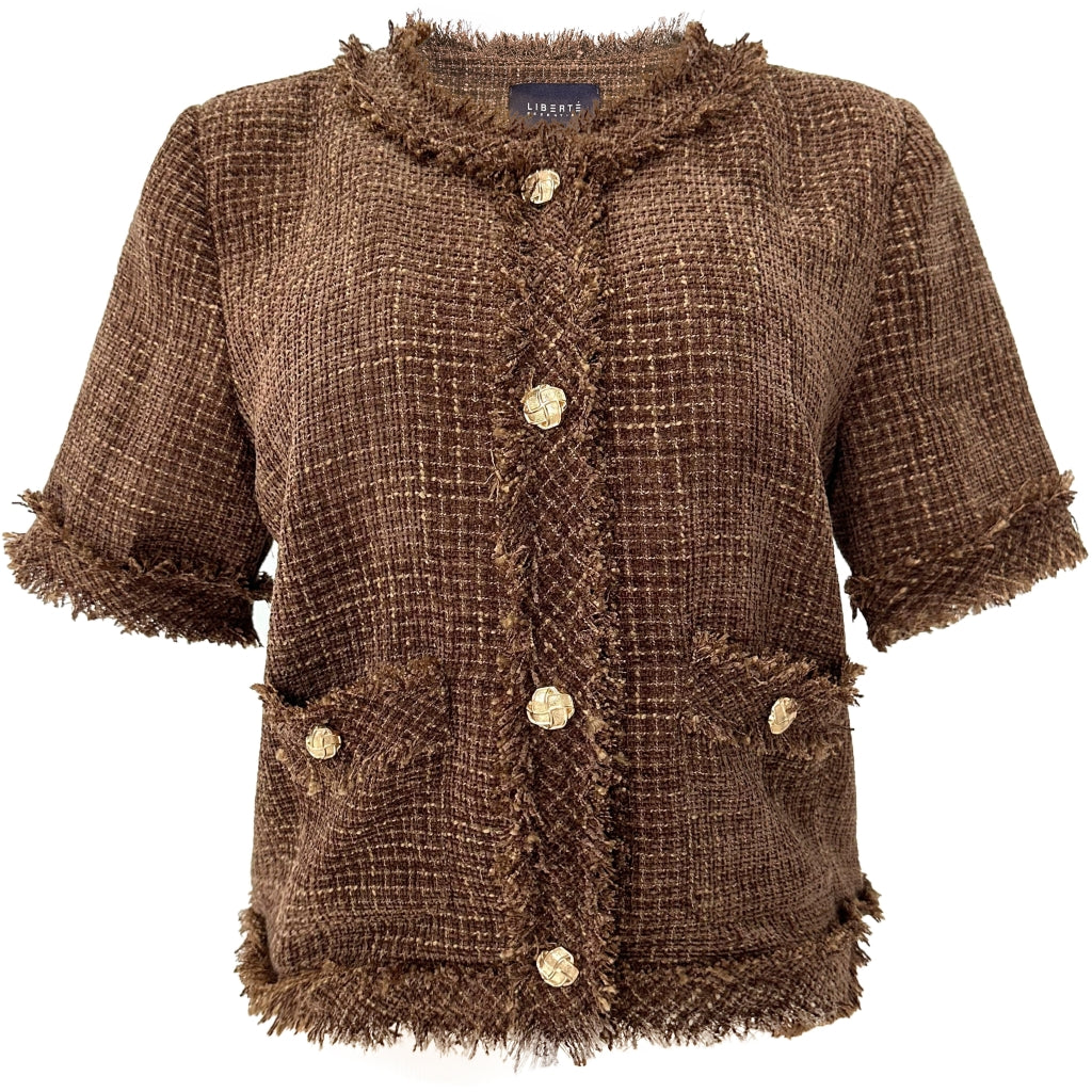 Libertã Dame Bluse Coco - Mocca