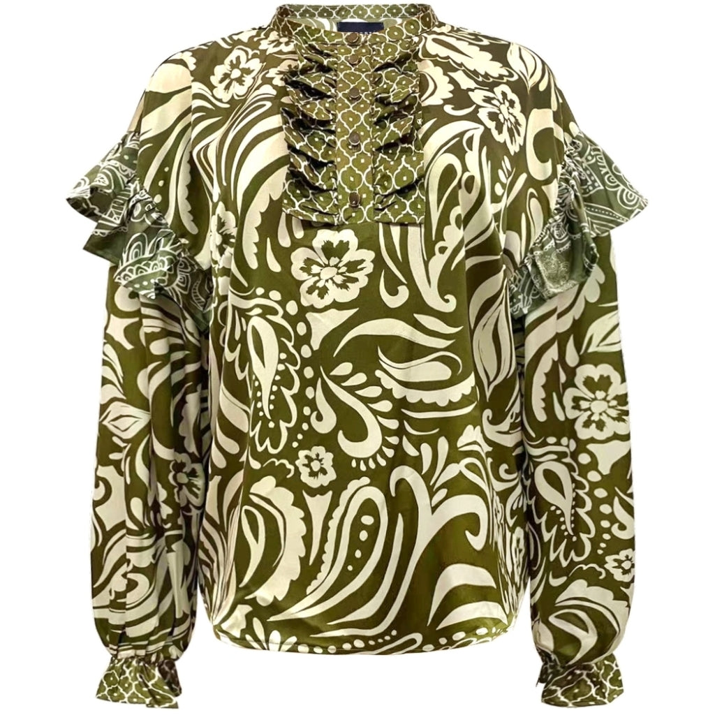 Libertã Dame Bluse Tia - Army