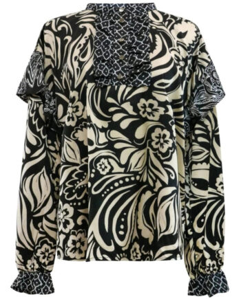 Libertã Dame Bluse Tia - Black