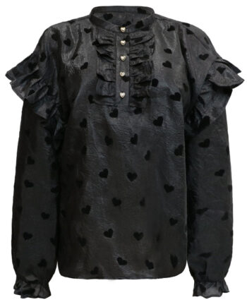 Libertã Dame Bluse Tia - Black Heart