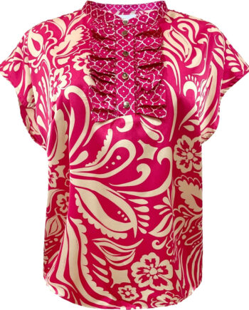 Libertã Dame Bluse Tia - Pink Mix