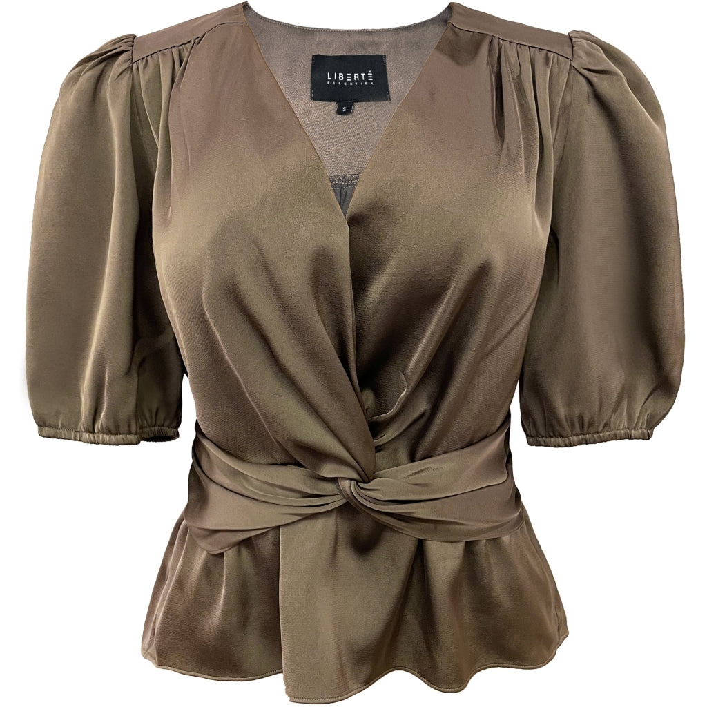 Libertã Dame Bluse Tiki - Brown