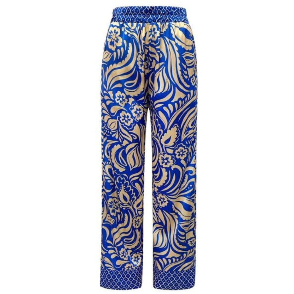 Libertã Dame Bukser Tia - Cobolt Blue Mix