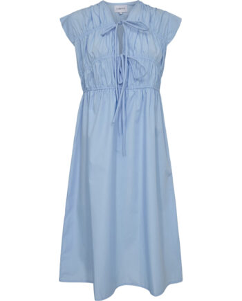 Libertã Dame Kjole Jane-tie-dress - Light Blue