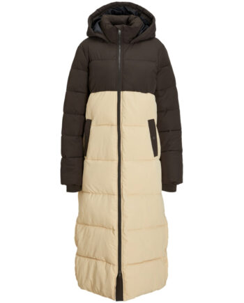 Lululia Dame Clara Long Puffer - Beige