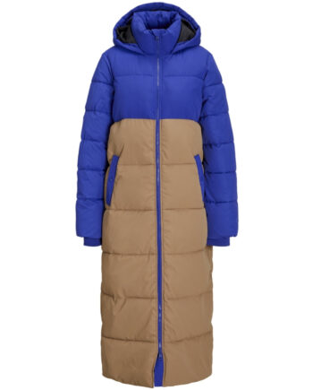 Lululia Dame Clara Long Puffer - Tigers Eye