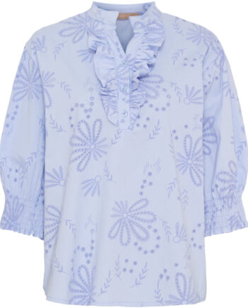 Marta Du Chateau Dame Bluse Mdclinda 6317e - Celeste