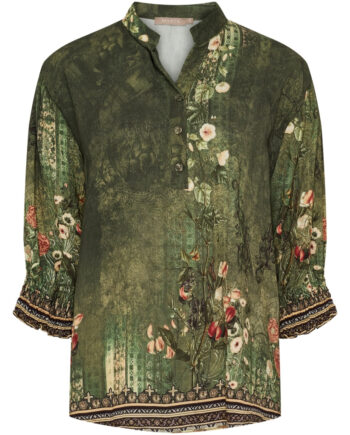 Marta Du Chateau Dame Bluse Mdcmelisande 7527 - Military5295tpg