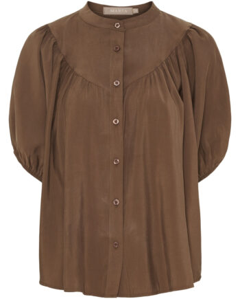 Marta Du Chateau Dame Bluse Mdcmelodie 58210 - Brown276