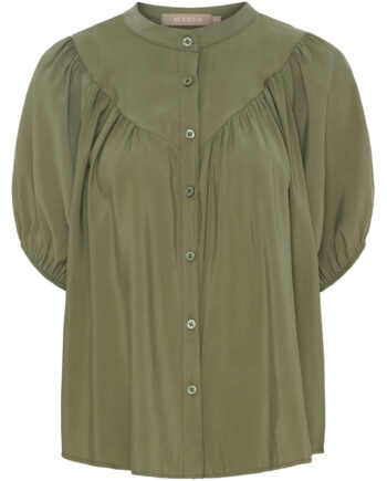 Marta Du Chateau Dame Bluse Mdcmelodie 58210 - Military79