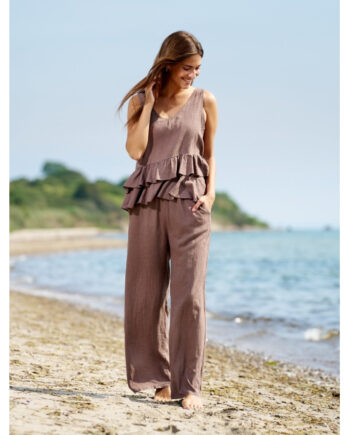 Marta Du Chateau Dame Bukser 62273 - Cold Brown