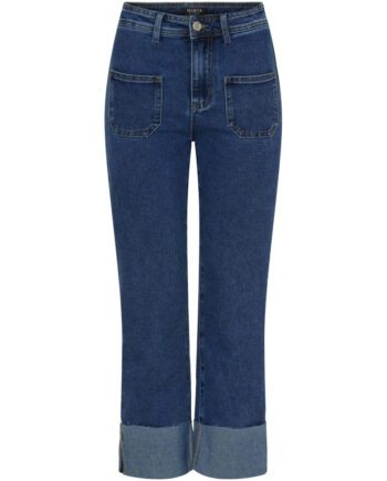 Marta Du Chateau Dame Bukser Mdcdelores Mdc183-26185 - Dark Blue Denim
