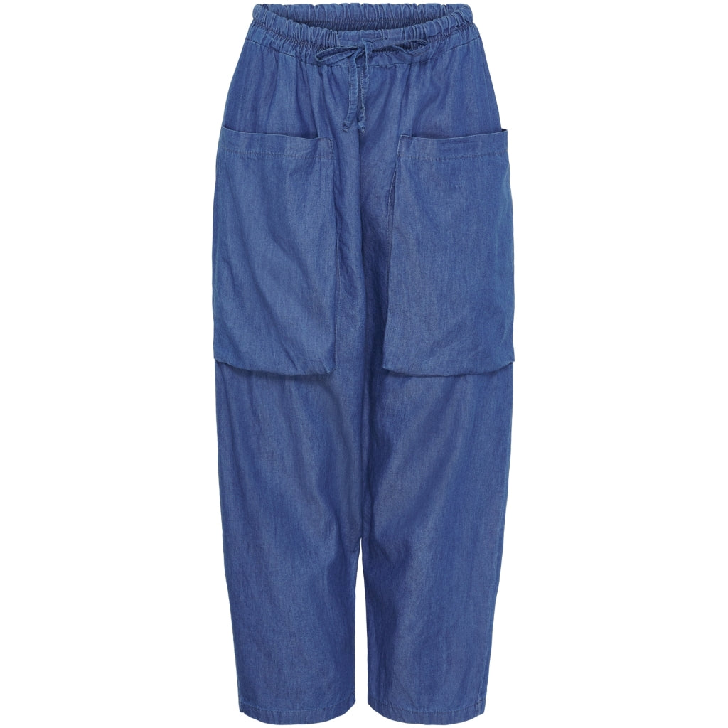 Marta Du Chateau Dame Bukser Mdcjenny 62786/2 - Medio Blue