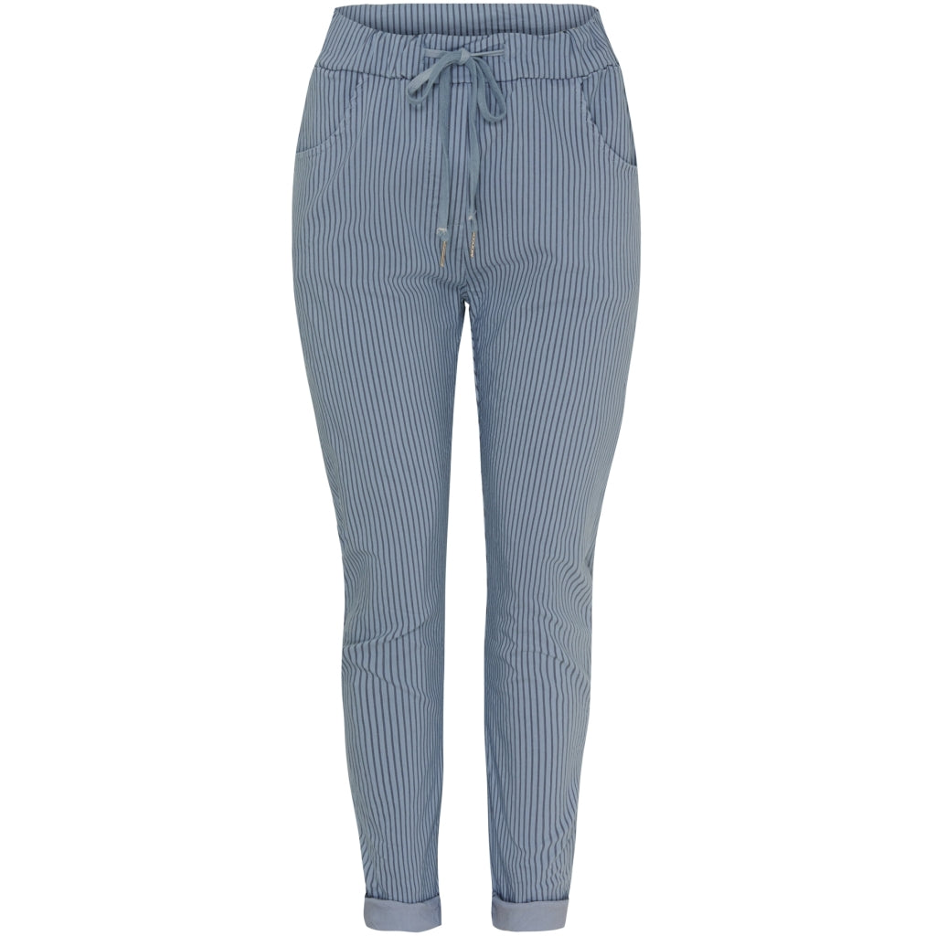 Marta Du Chateau Dame Bukser Mdcjerri - Jeansscurostripe