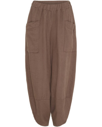 Marta Du Chateau Dame Bukser Mdcmaud 62381-1 - Cold Brown