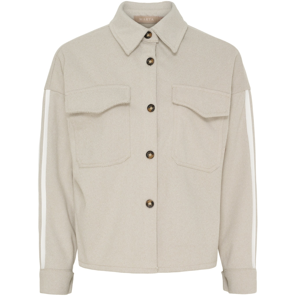 Marta Du Chateau Dame Jakke Mdcavalon 258918pm - Beige1