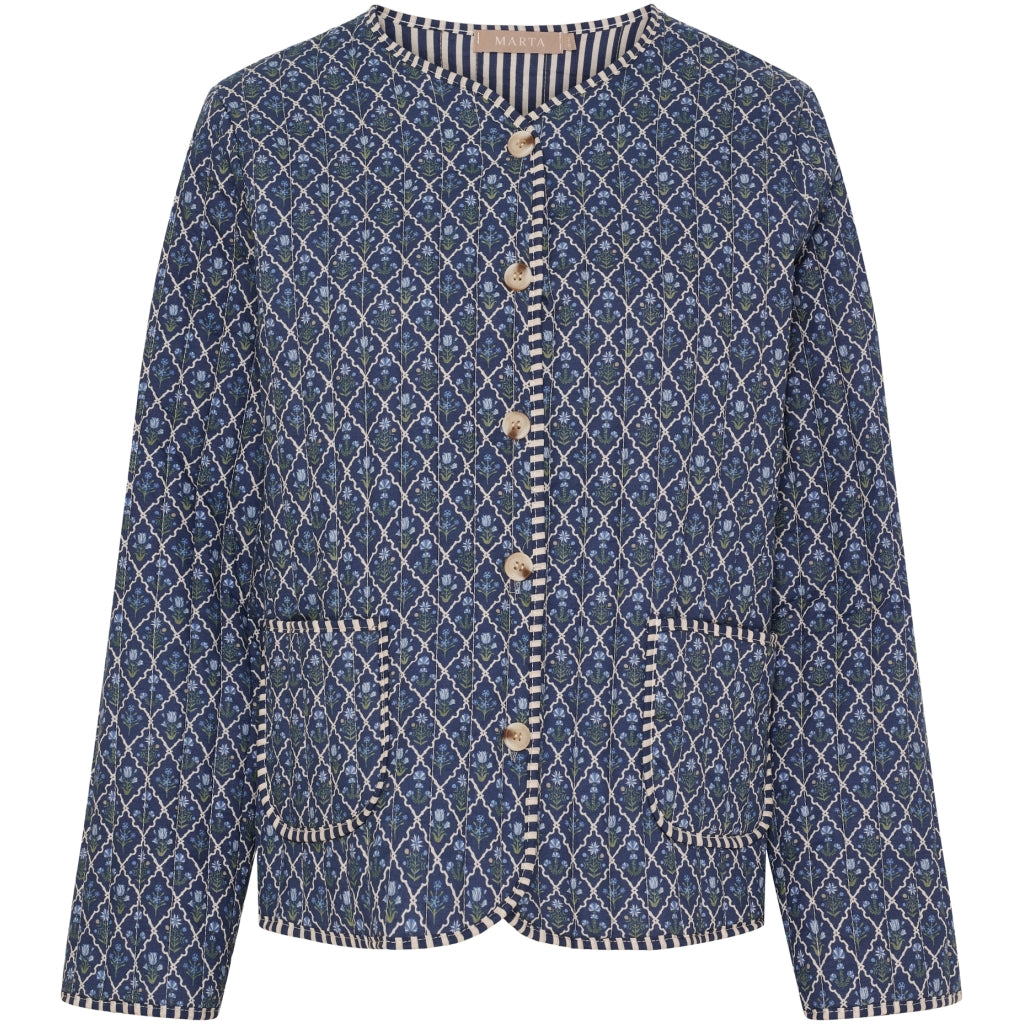 Marta Du Chateau Dame Jakke Mdcavril 86567 - Navy