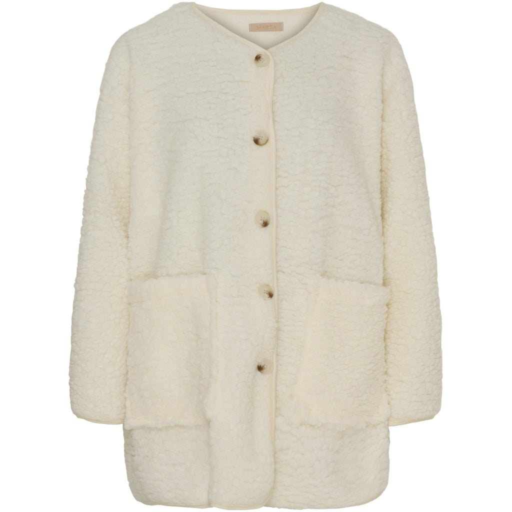 Marta Du Chateau Dame Jakke Mdclucile 23919 - Offwhite