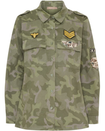 Marta Du Chateau Dame Jakke Mdcmillie 5083 - Camo